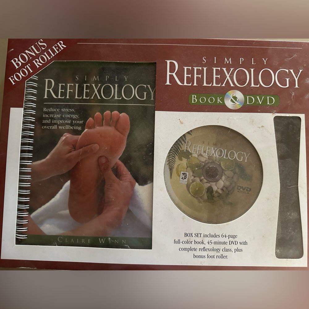 Simply reflexology book and dvd